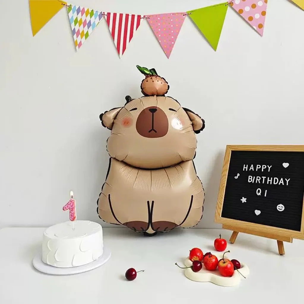 Capybara theme balloon