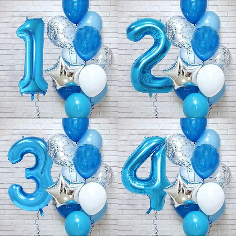 Balloons Number set / 12Pcs