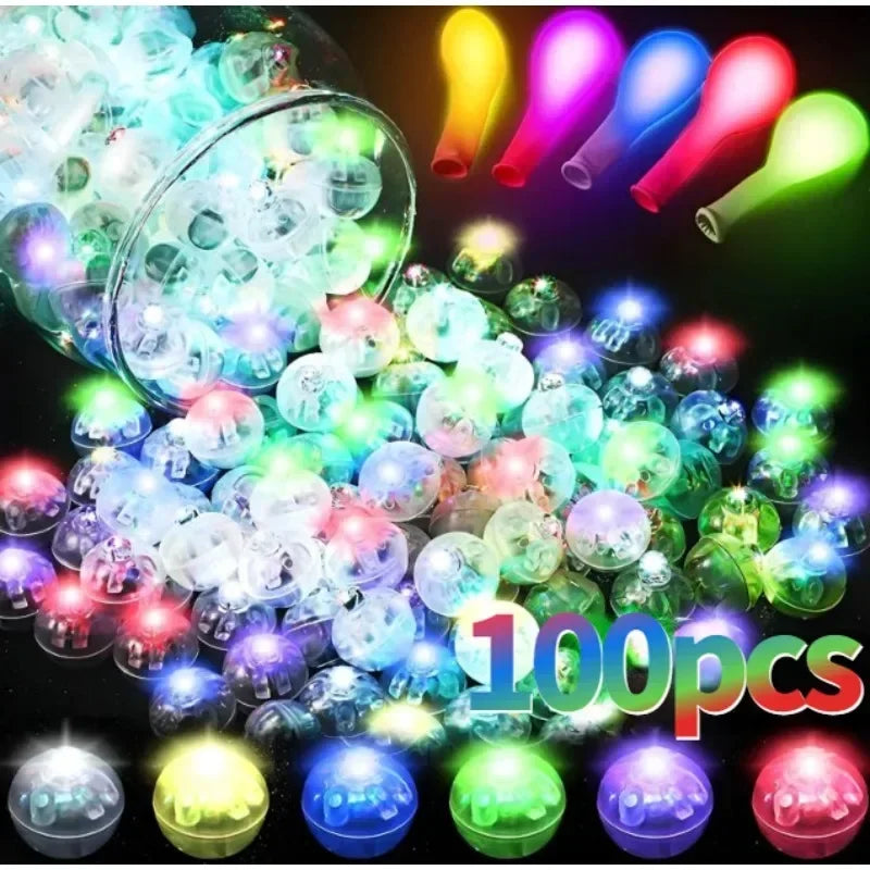 LED Luminous ball mini 100/10Pcs