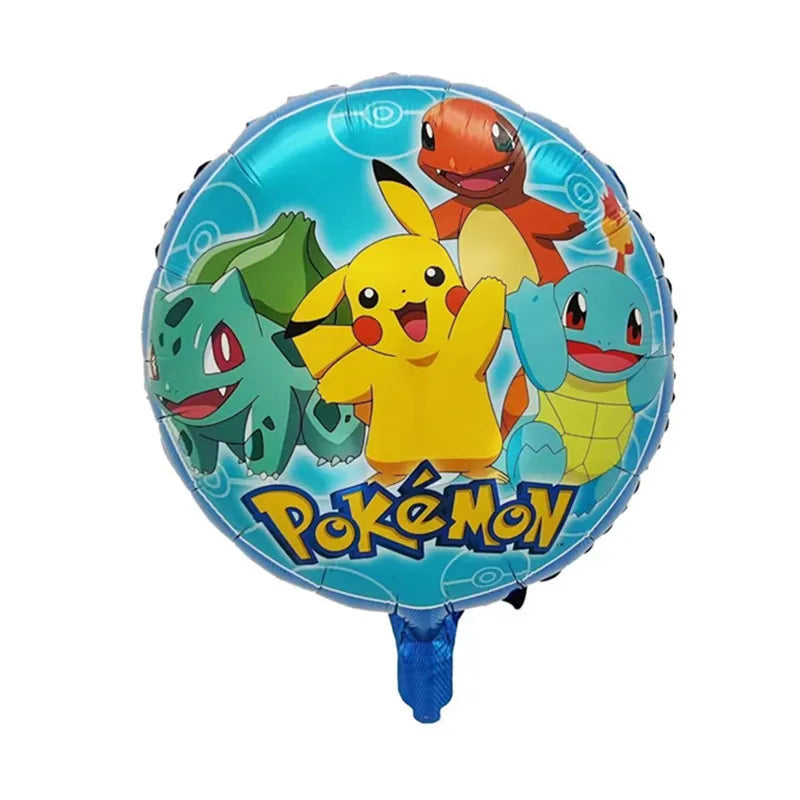 Pokemon party decoration balloons