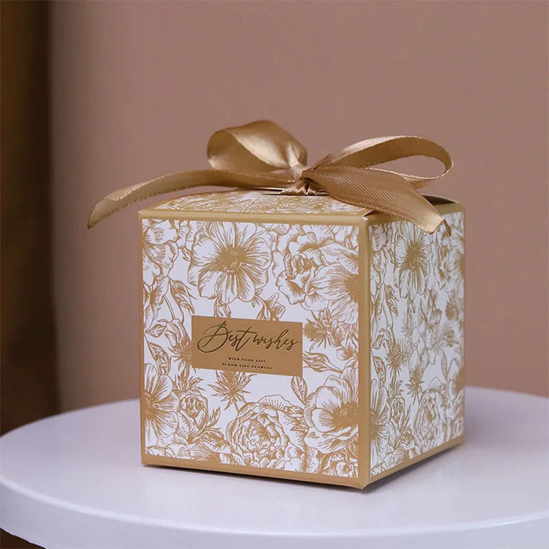 Customizable 7*7*7cm elegant gift box