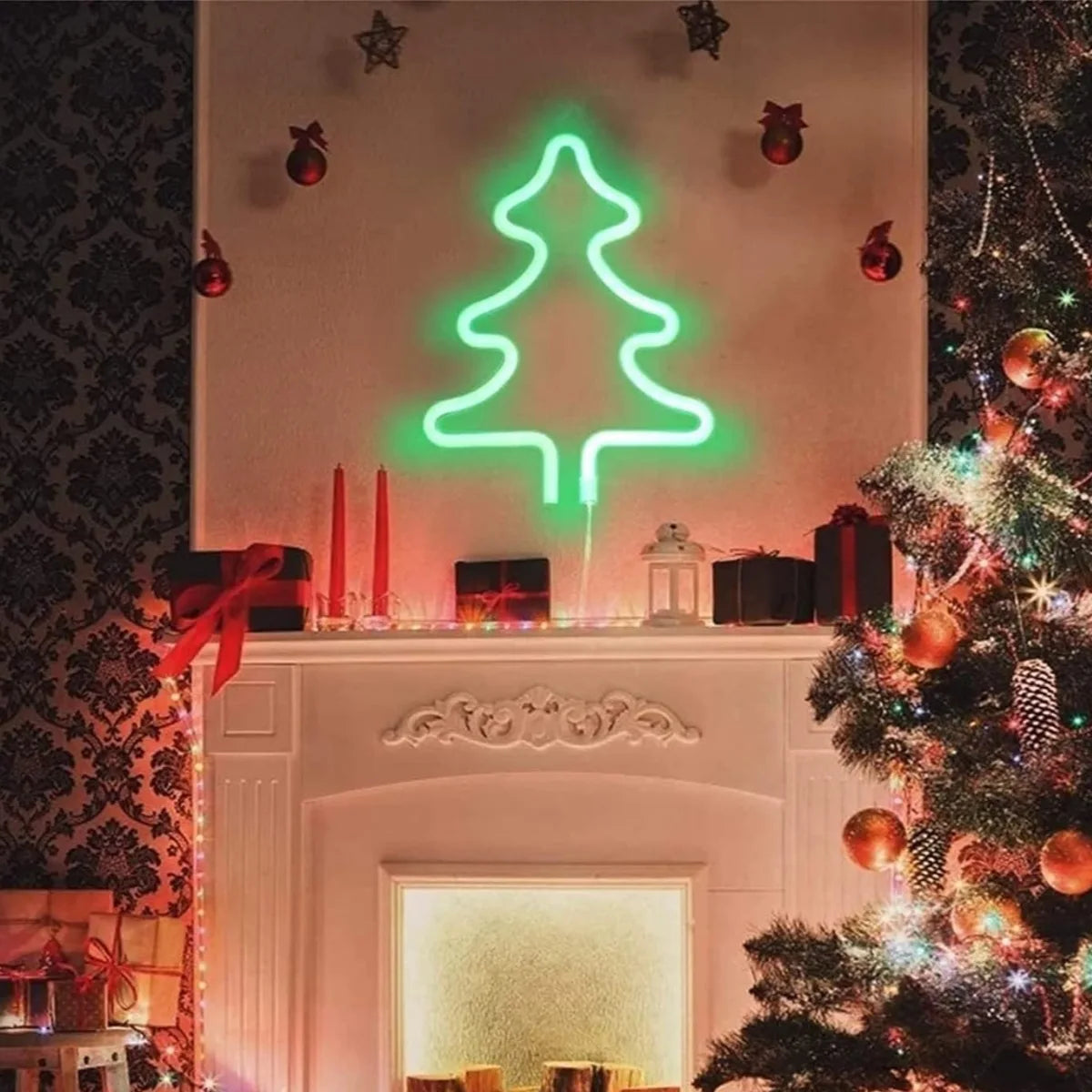 1pc Christmas Neon Light Decor