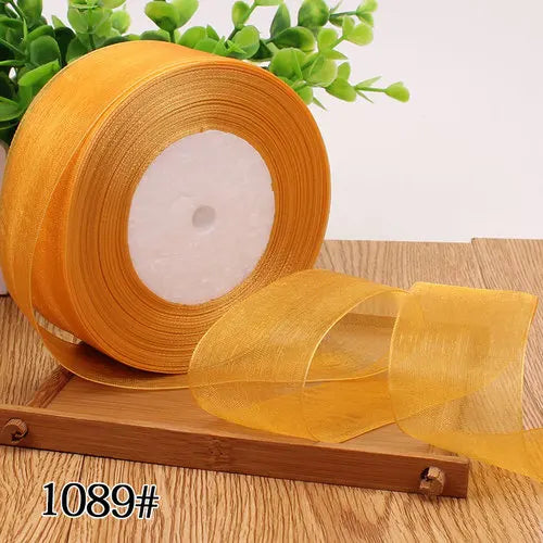 Organza ribbon 50 yards/Roll