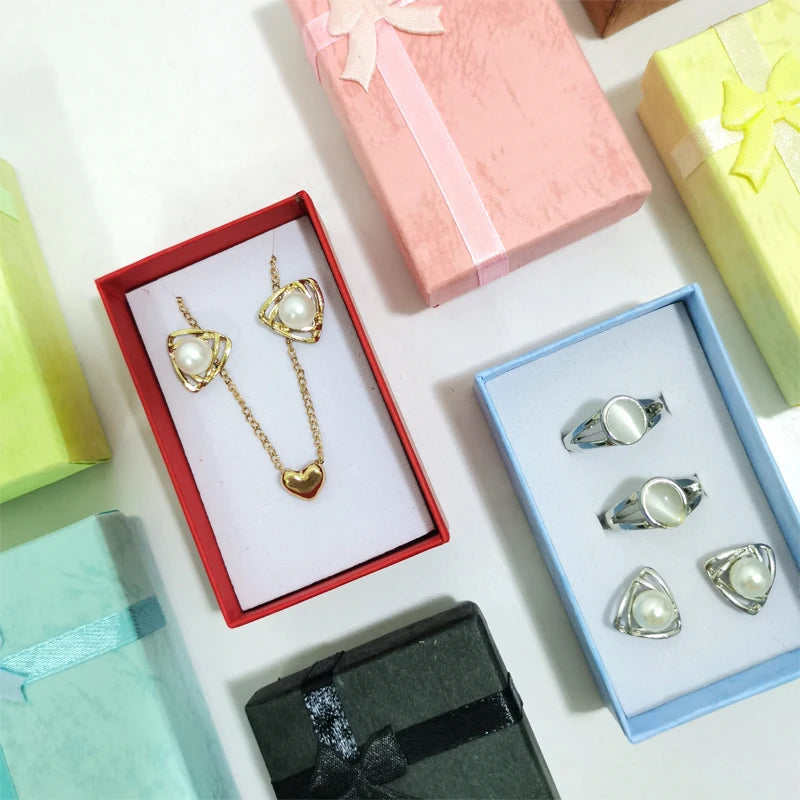 Jewelry package gift box 5*8*2.5cm 12 pcs