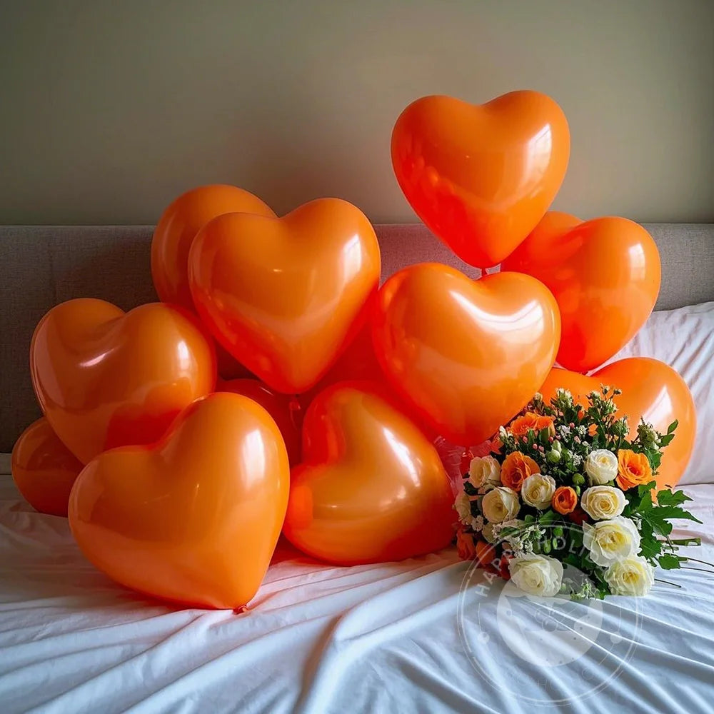 Heart balloons for decoration 20/50/100pcs 10inch