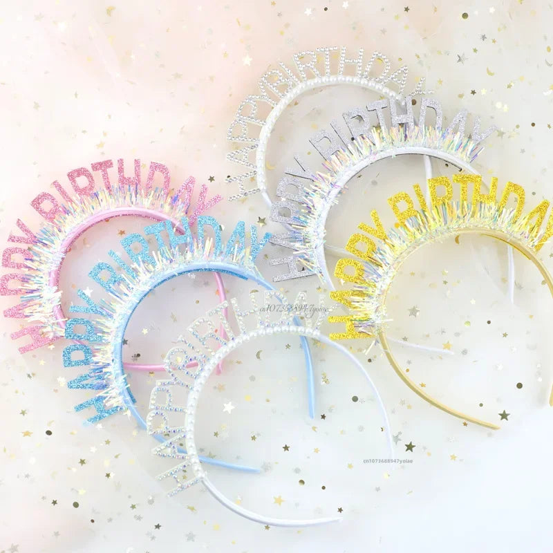 Headband birthday party decorations