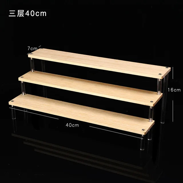 1-5 Tier Clear Acrylic Display Stand