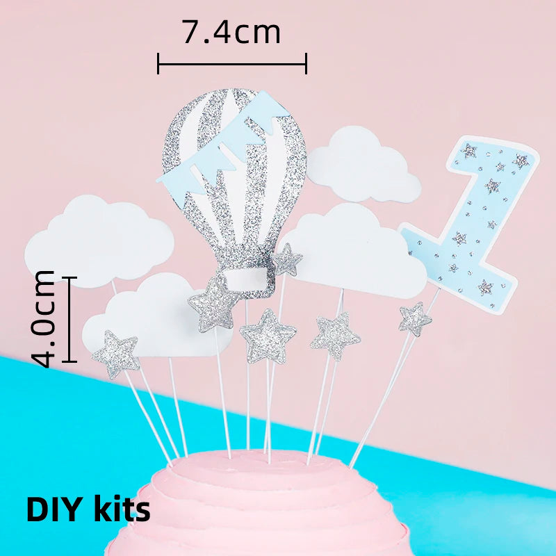 pilot bear cake decoration 15pcs