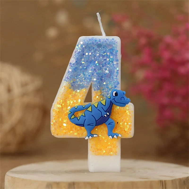 Dinosaur candles