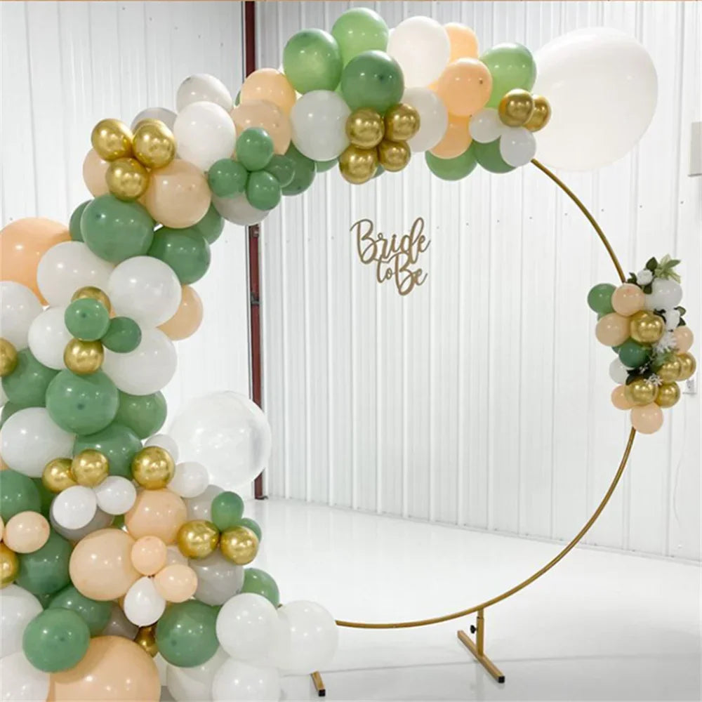 Metal arch stand backdrop decoration