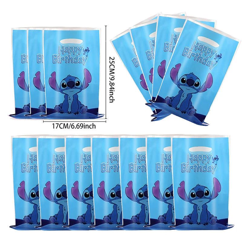 Blue & Pink Stitch Gift bags