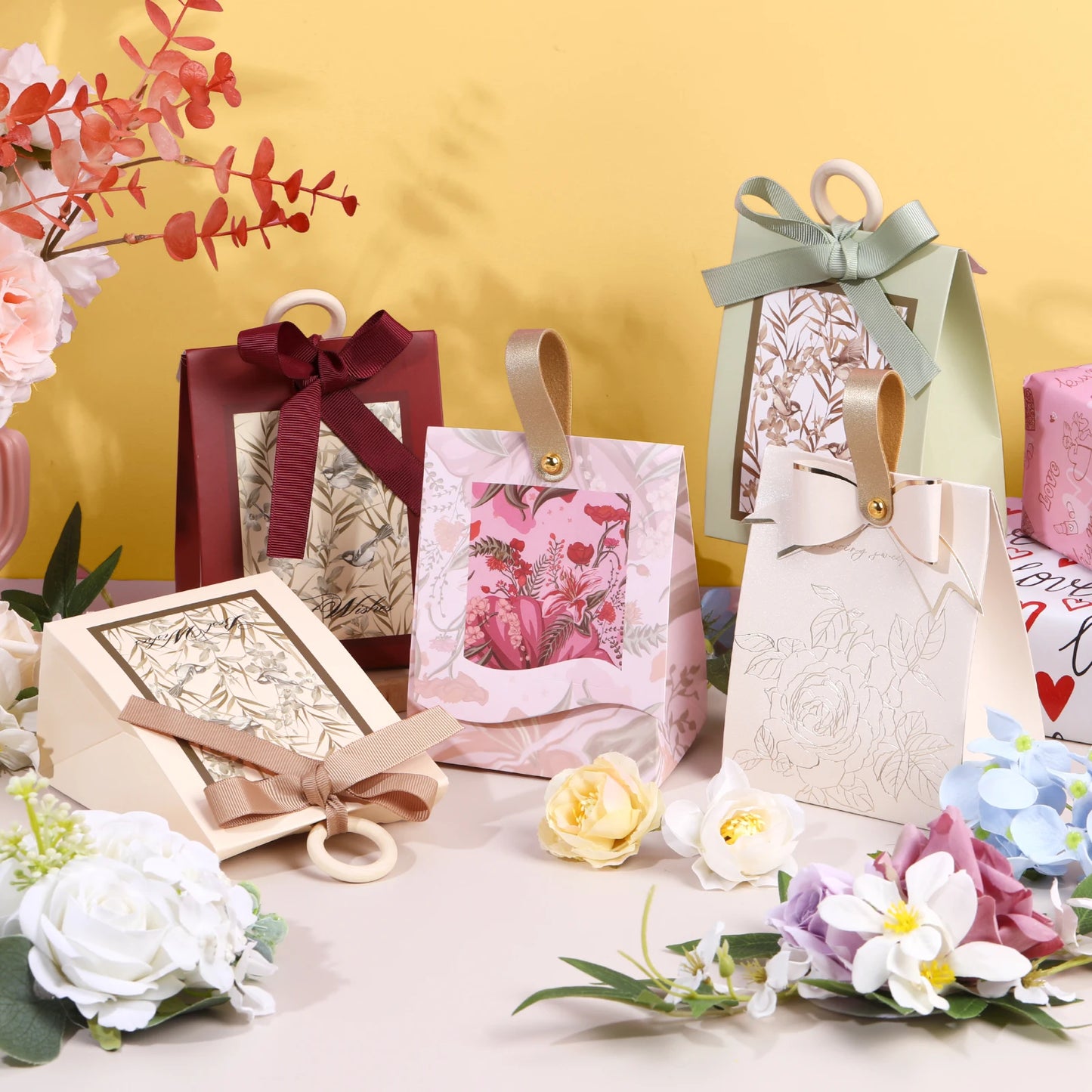 Flowers Birds And Forest Candy Box