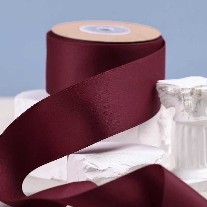 Single color Polyester/Cotton terylene crafts Ribbons 10 Yards10 16 25MM/38MM Matte