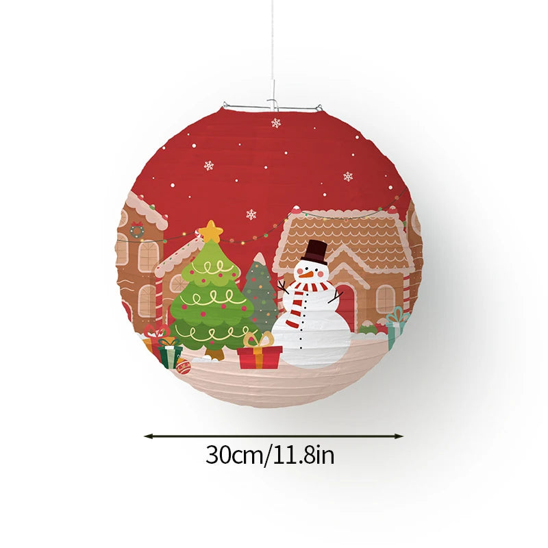 Xmas Pendant Paper Lanter