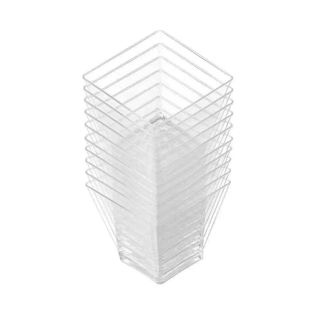Plastic dessert cup 10/30/50pcs 50/60/90ML