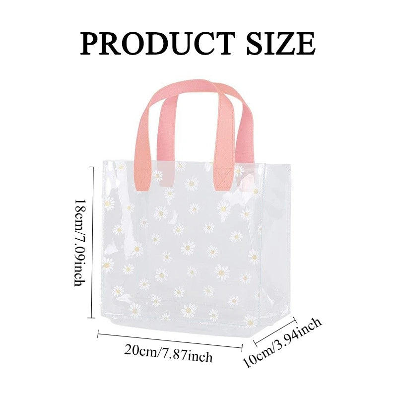 Daisy Reusable PVC Bags