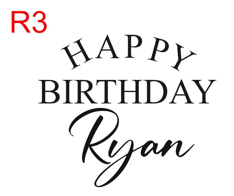 Custom Name Sticker Personaled (just sticker)1pc