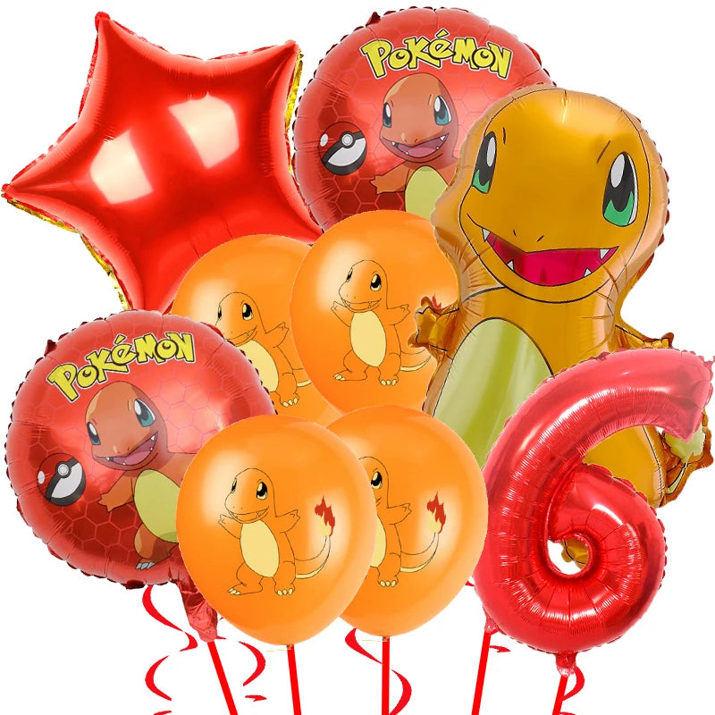 Pokemon party decoration balloons