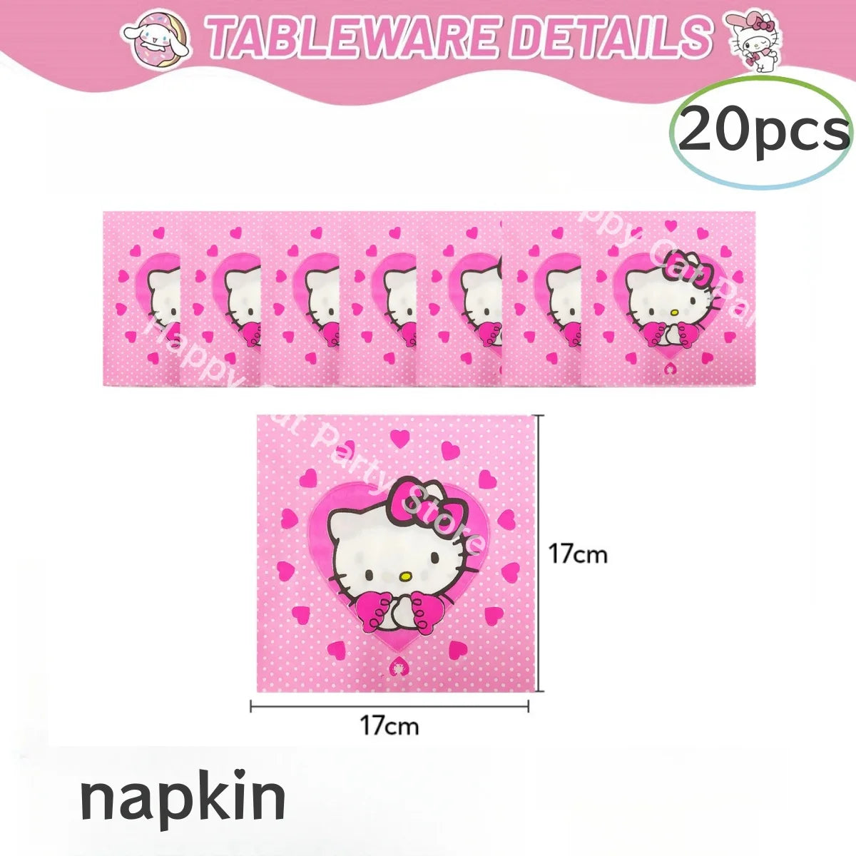 Hello Kitty decorations kit