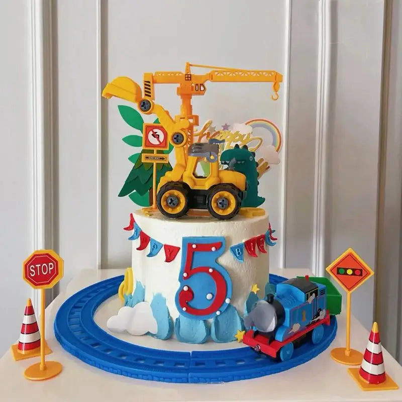 Track , Railway Train cake decoration
