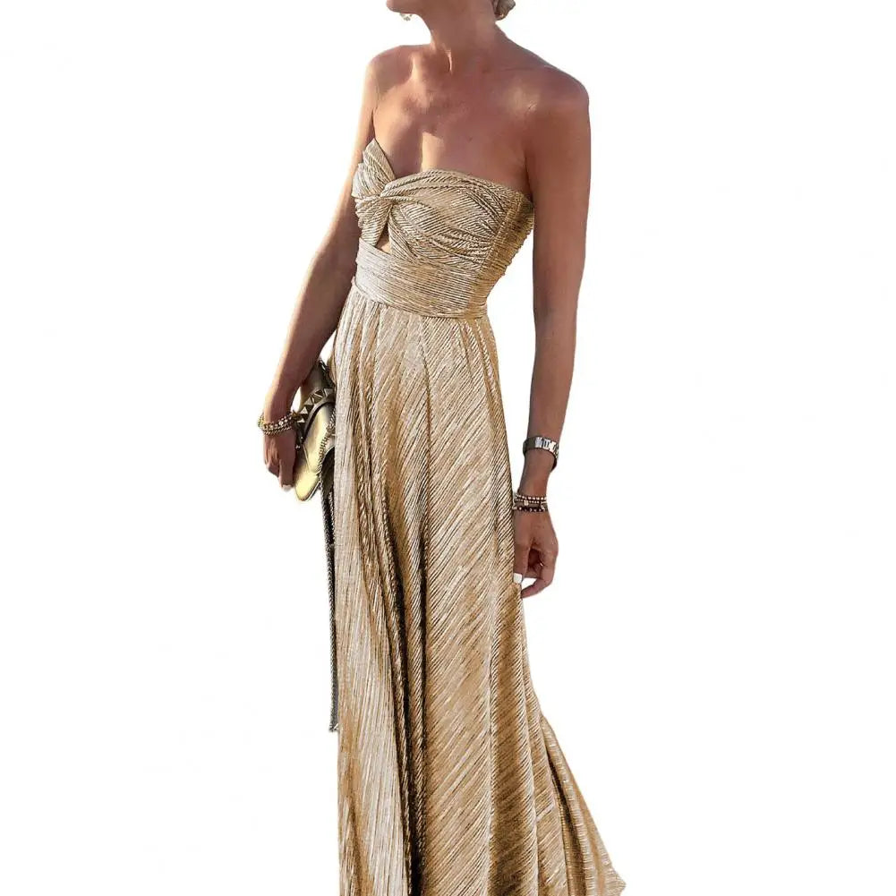 Silvia Strapless Knot Dress