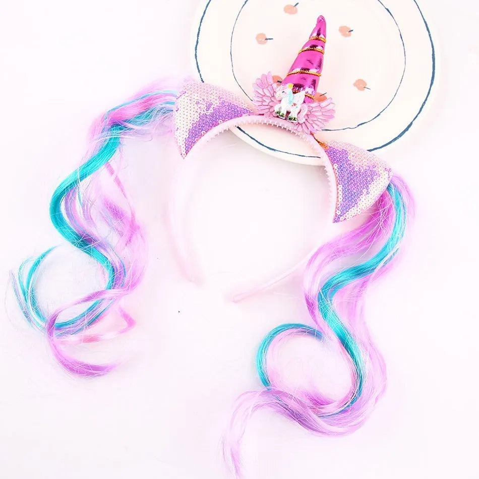 Unicorn Braid headband