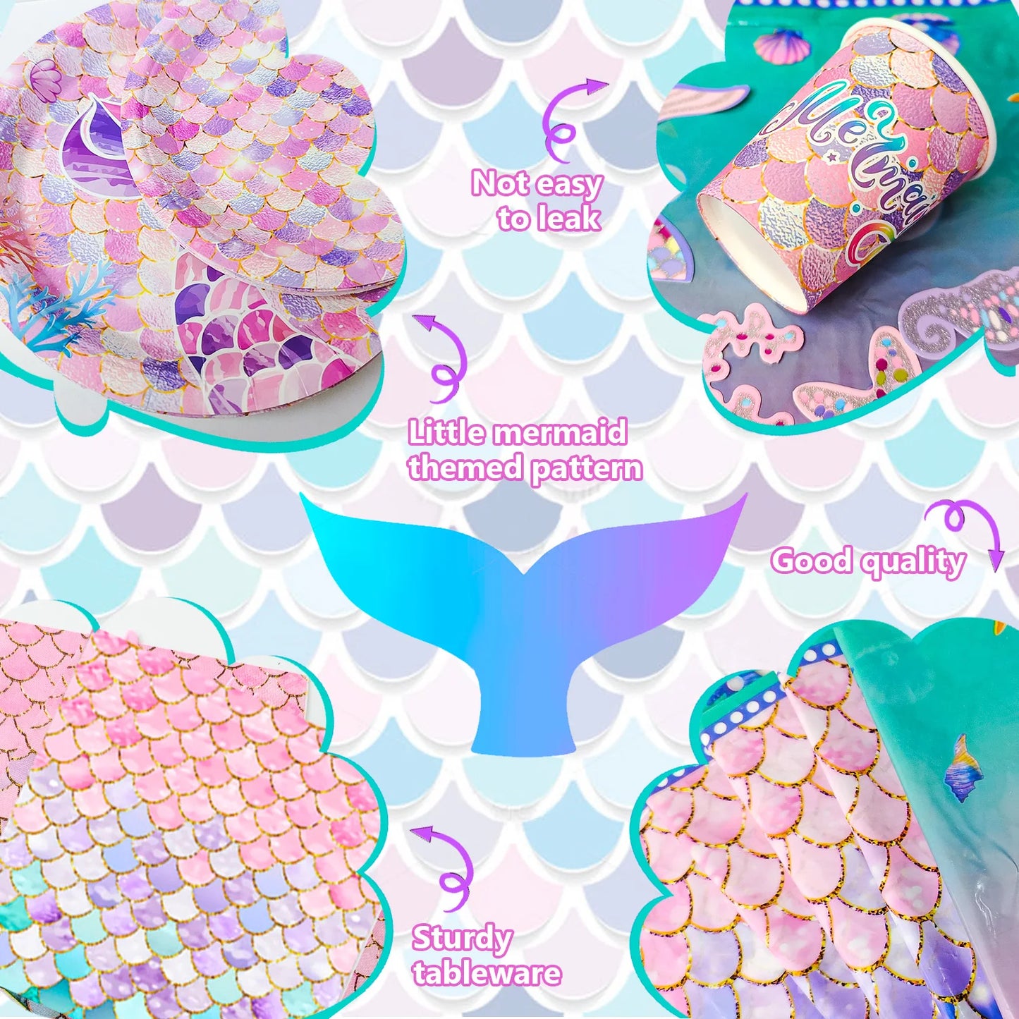 Mermaid decoration kit