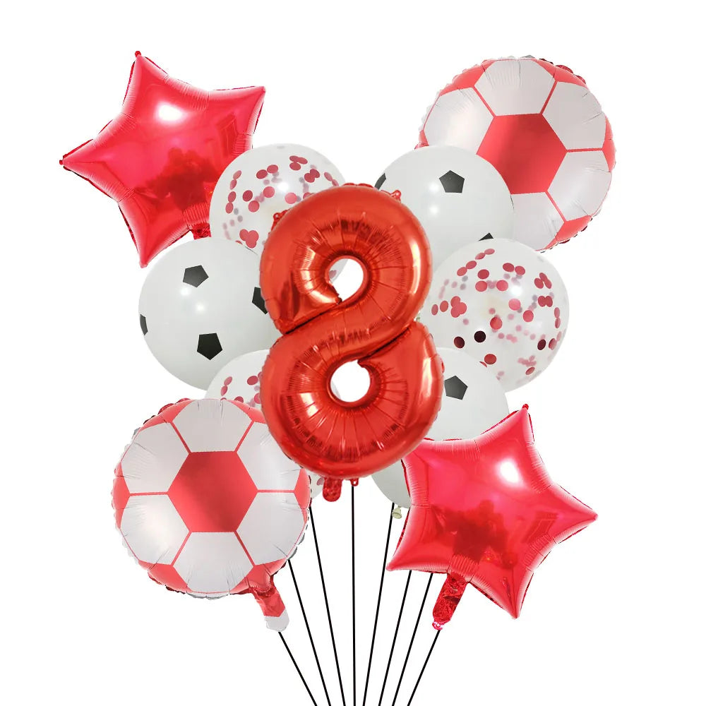 1 Set Helium Football Balloons Decorations 32Inch