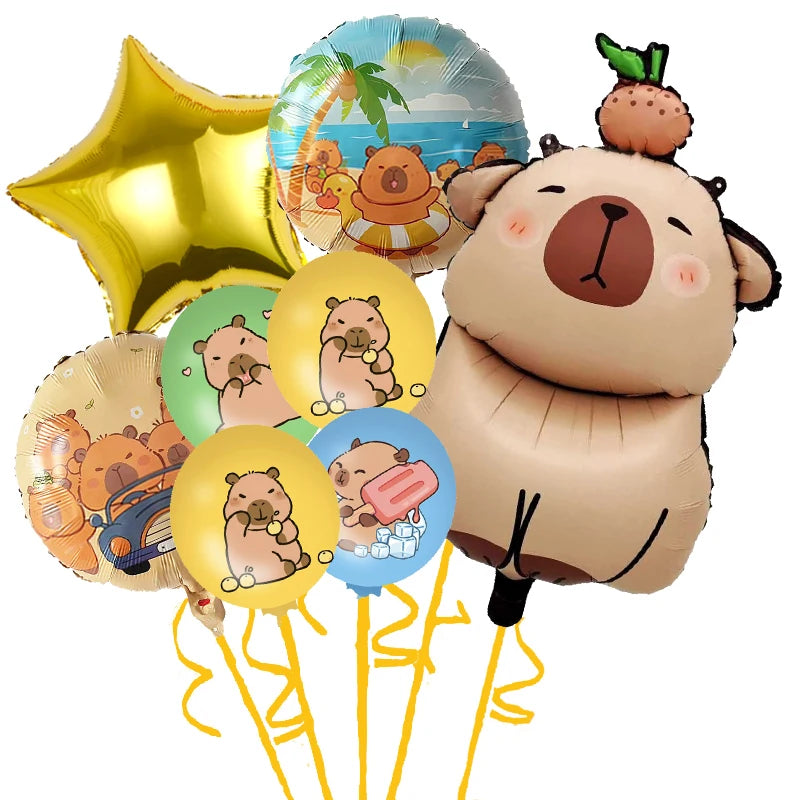Capybara theme balloon