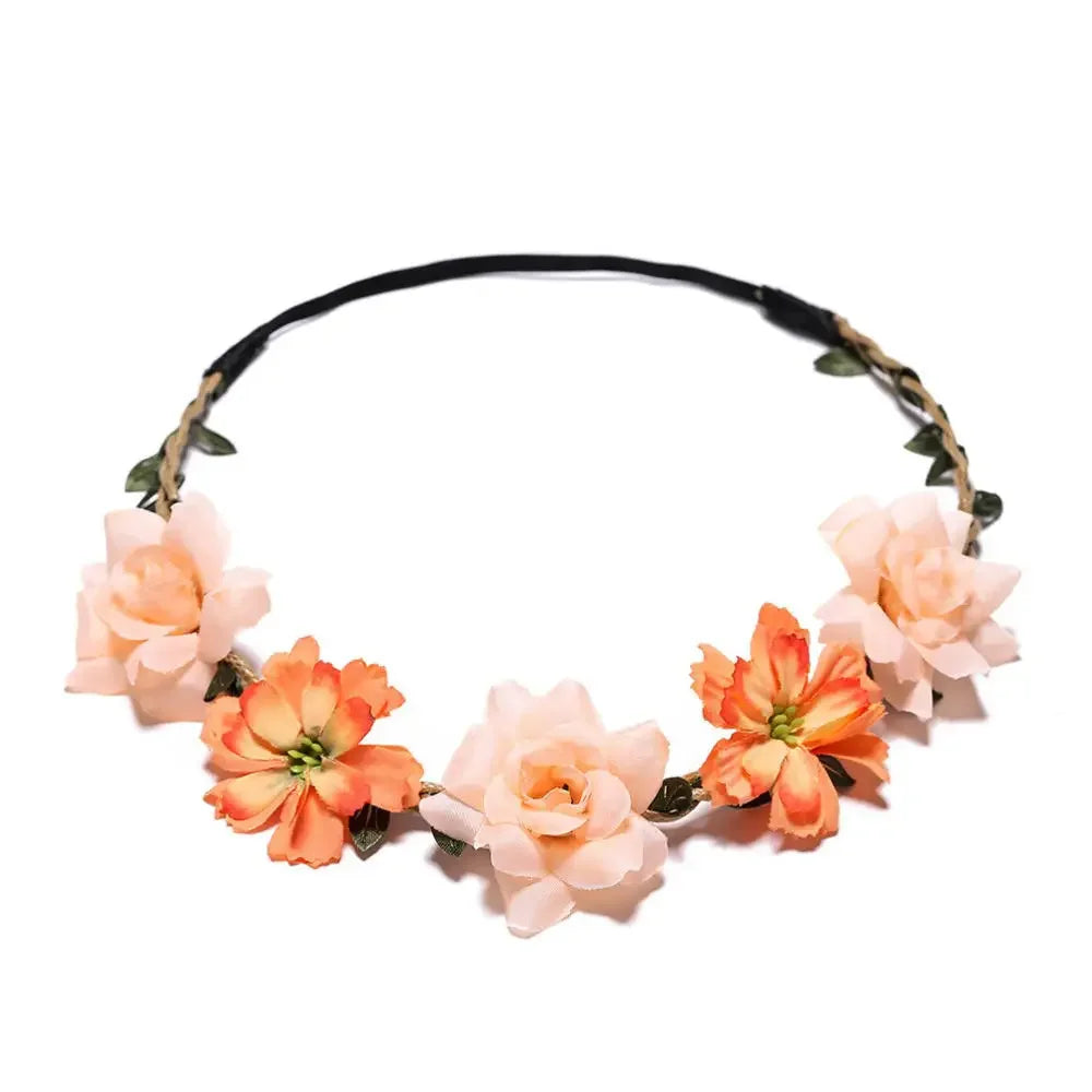 Flower crown hairband