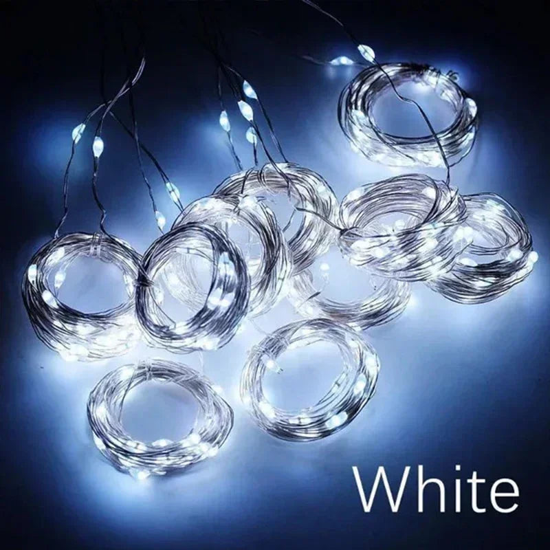 3M LED Curtain String Lights (8 Modes)