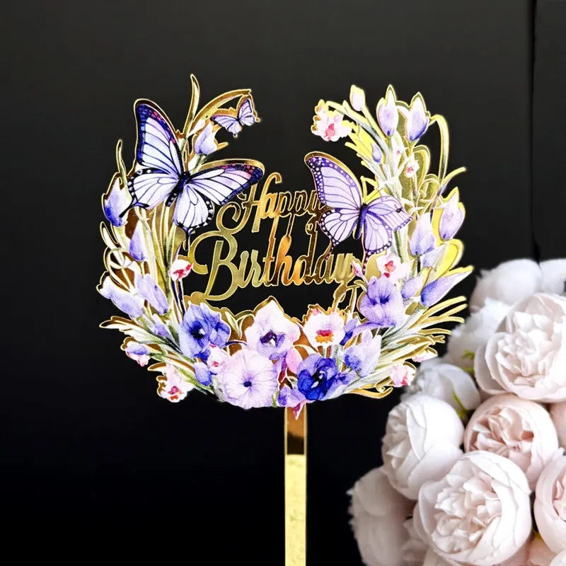 New 3D Color Printing Cake Topper