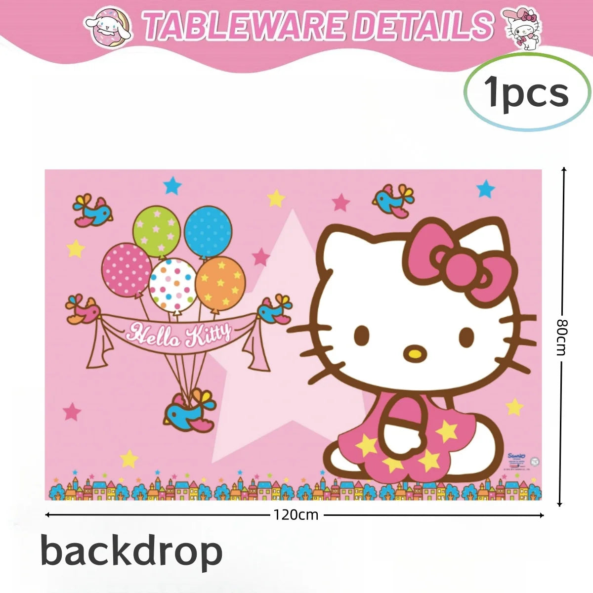 Hello Kitty decorations kit