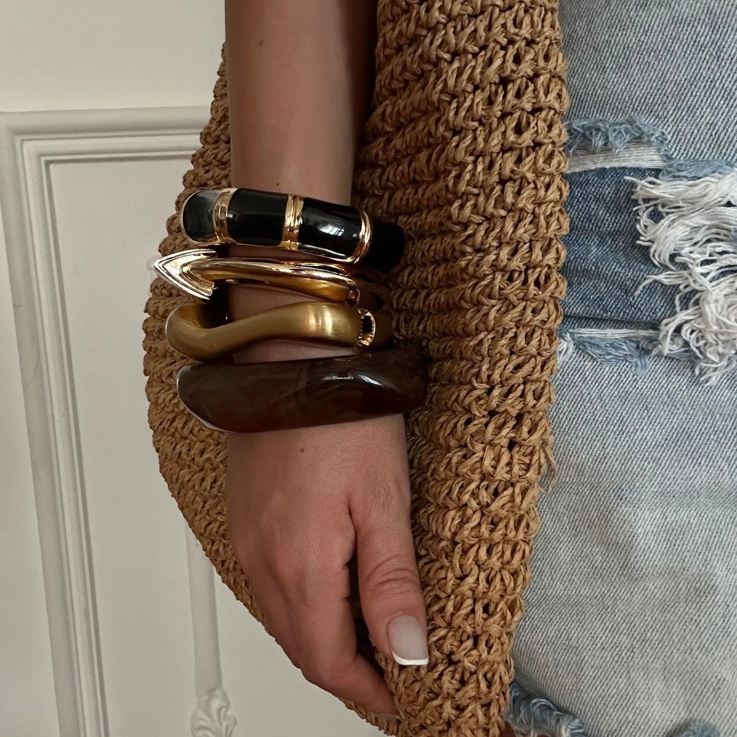 Rizana Boho Coffee bracelet