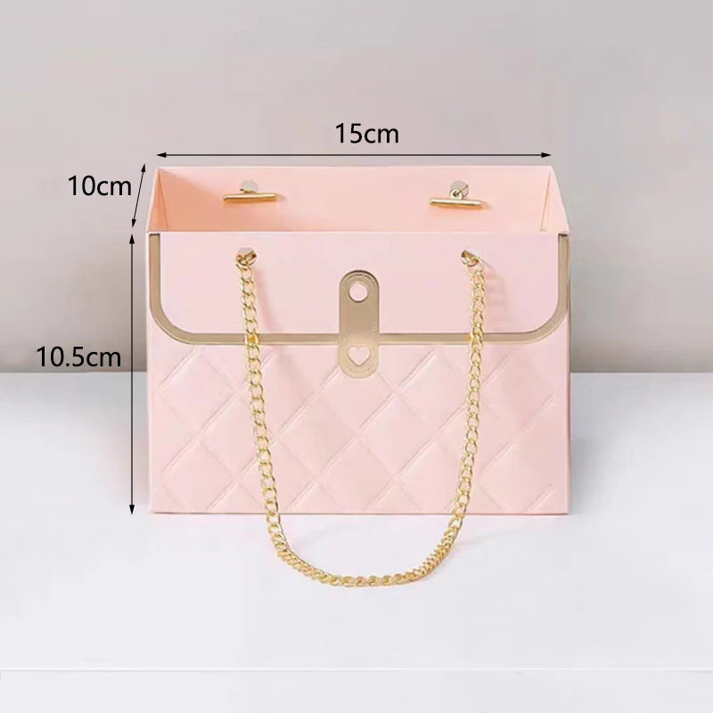 Flower tote bag portable