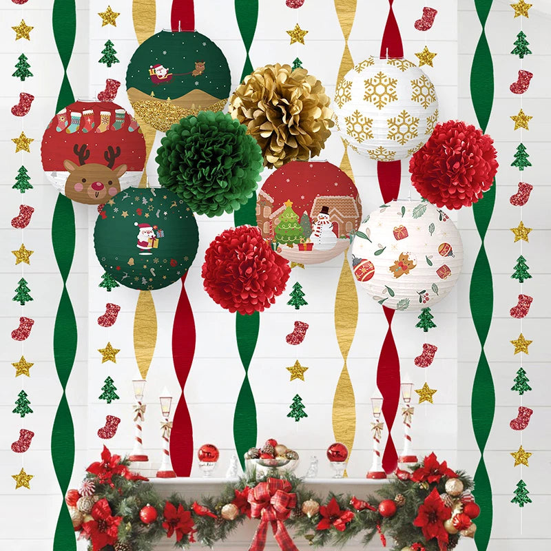 Xmas Pendant Paper Lanter
