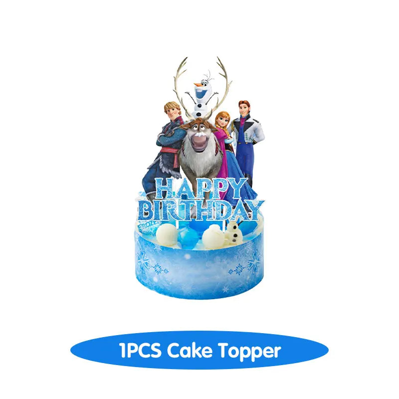 Elsa and Anna Frozen Decorations