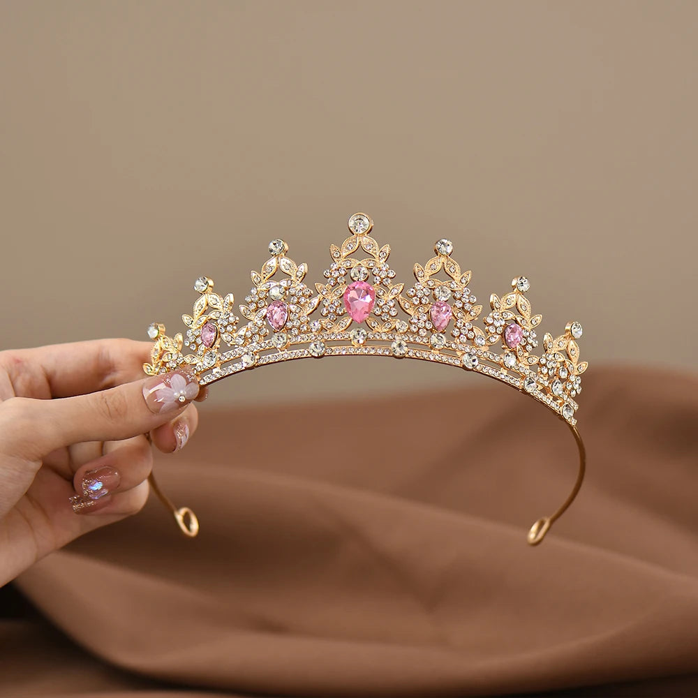 Princess crown crystal for children's