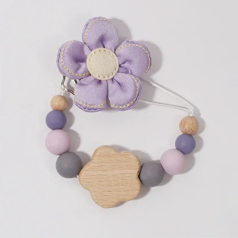 Custom name wooden personalized baby pacifier