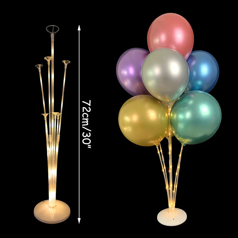 7/11 Tubes Balloons Stand