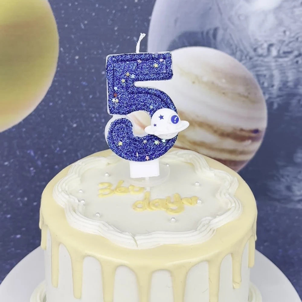 Space Astronaut candle