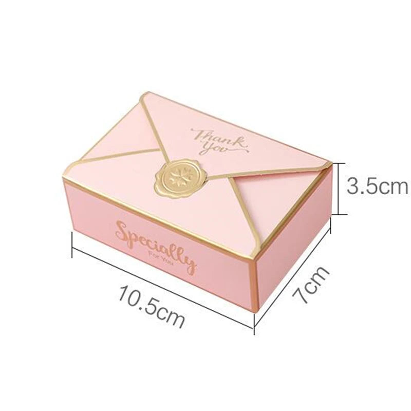 Gift box packaging envelope shape 20pcs