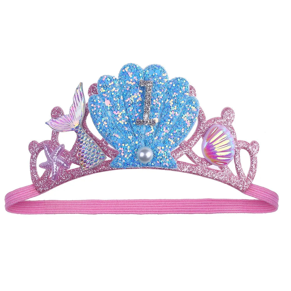 Mermaid headband & crown