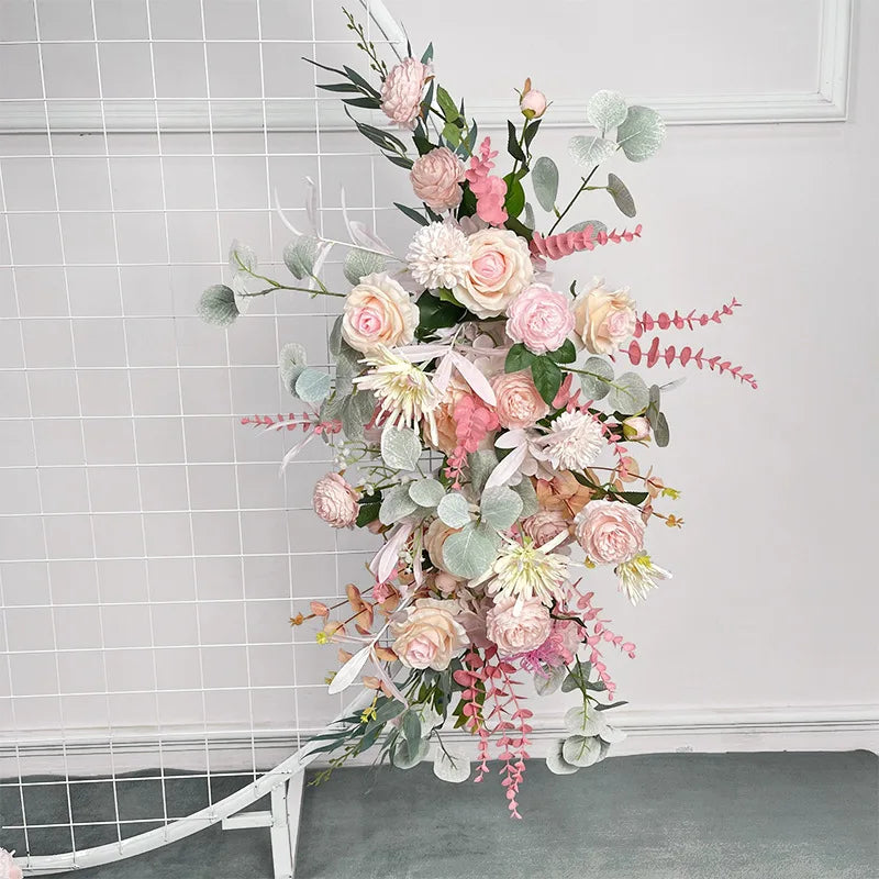 Artificial Crescent Flower Table & Arch Decoration