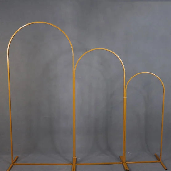 Arched iron frame removable portable 1pc