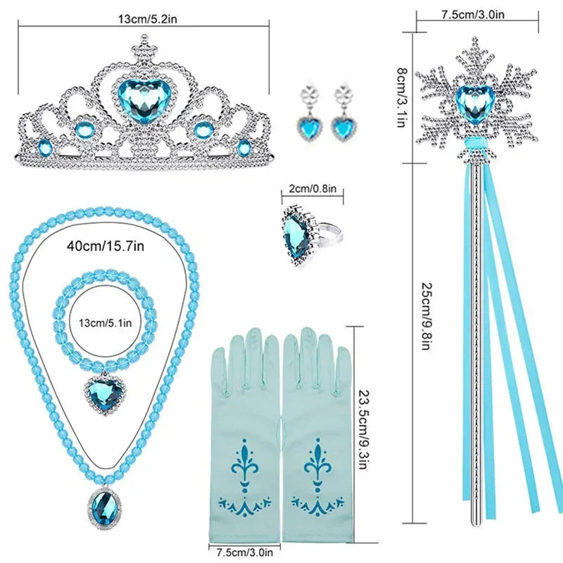 Elsa princess accessories set