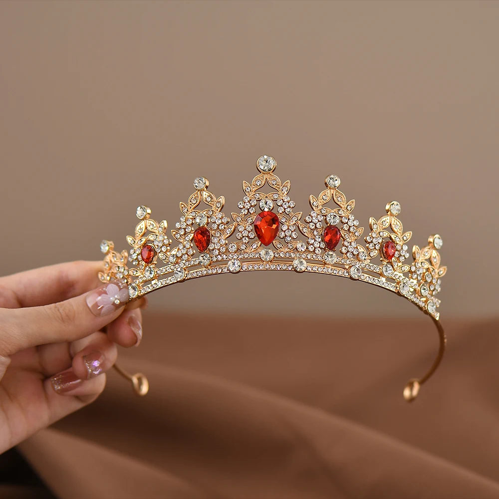 Princess crown crystal for children's