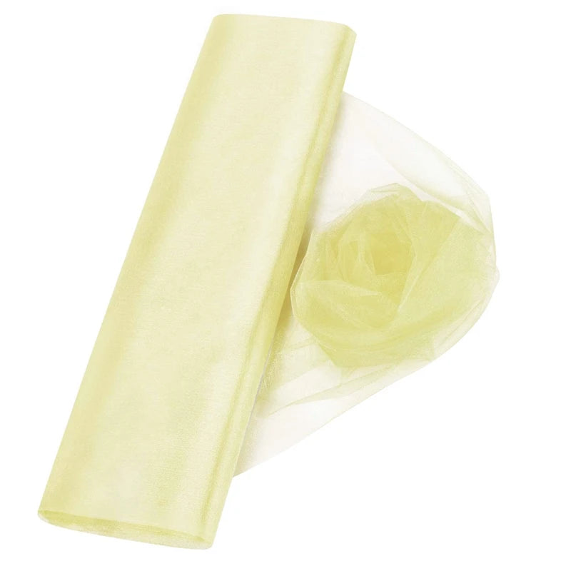 Crystal wedding tulle fabric 5/10M