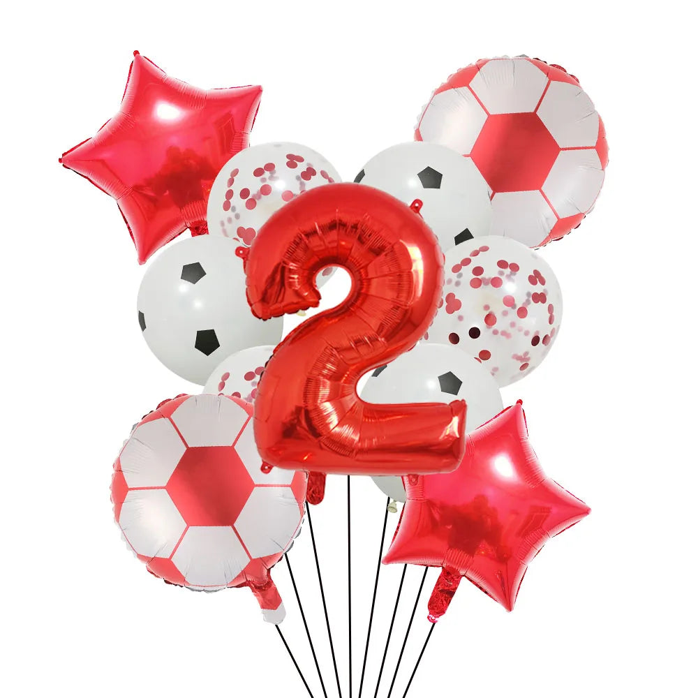 1 Set Helium Football Balloons Decorations 32Inch
