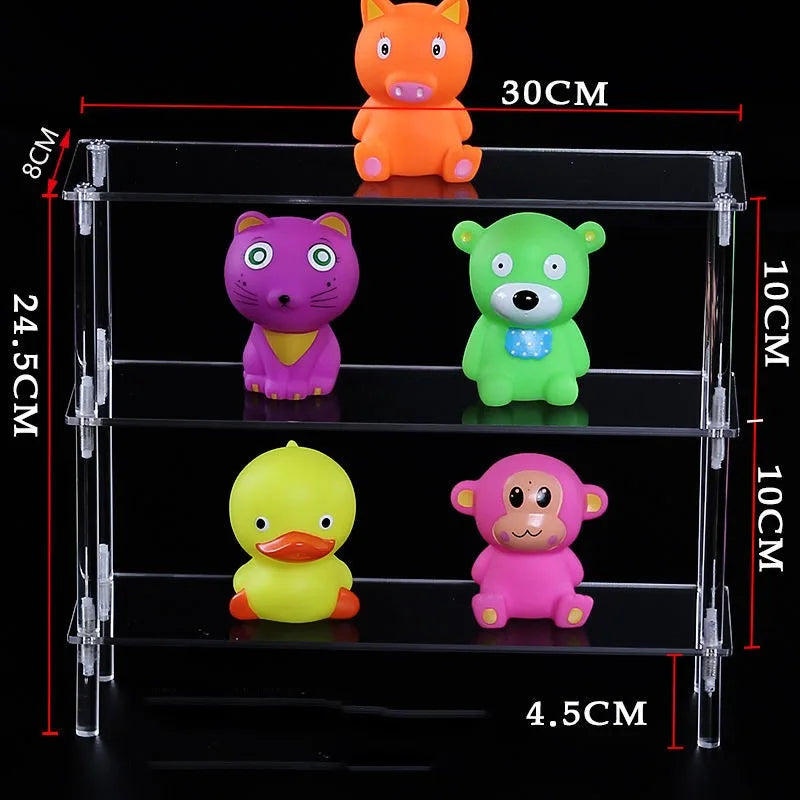 1-5 Tier Clear Acrylic Display Stand